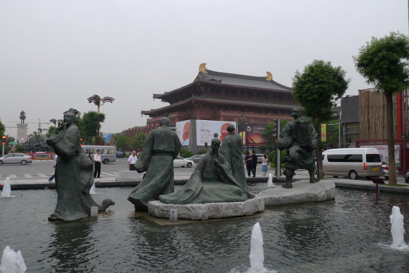 A Building near the Big Wild-Goose Pagoda